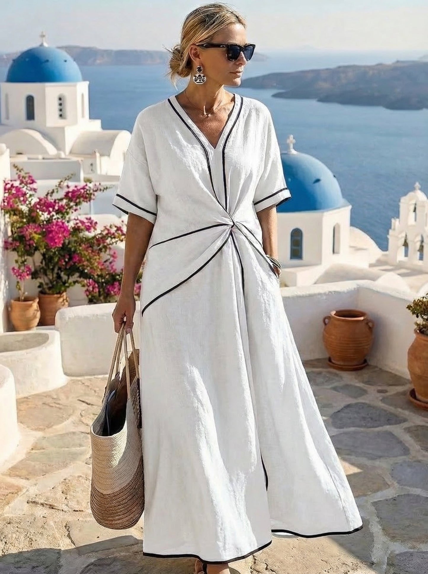 Santorini™ Vestido de Verano