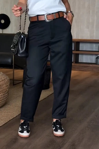 MATHILDA | Pantalón de rayas elegante que realza la figura