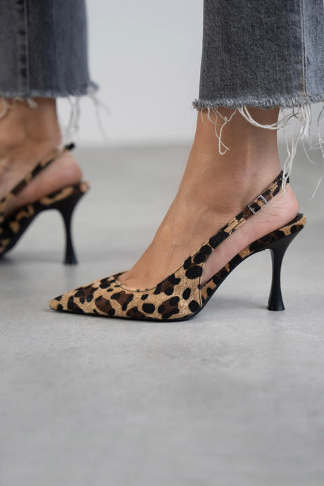 LORENA™|TACONES DE ANTE LEOPARDO