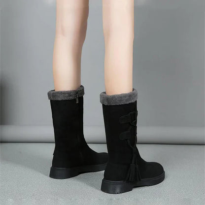 Nadia™ | Botas de invierno con suela gruesa y forro cálido