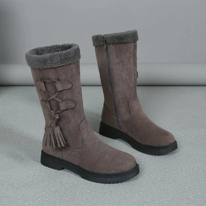 Nadia™ | Botas de invierno con suela gruesa y forro cálido