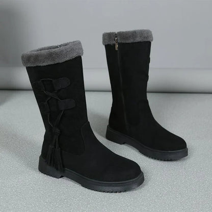 Nadia™ | Botas de invierno con suela gruesa y forro cálido