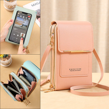 📱 Bolso ForeverBag® con pantalla táctil para mujeres – Compartimento para cargar el móvil, a prueba de robos y resistente al agua ✨