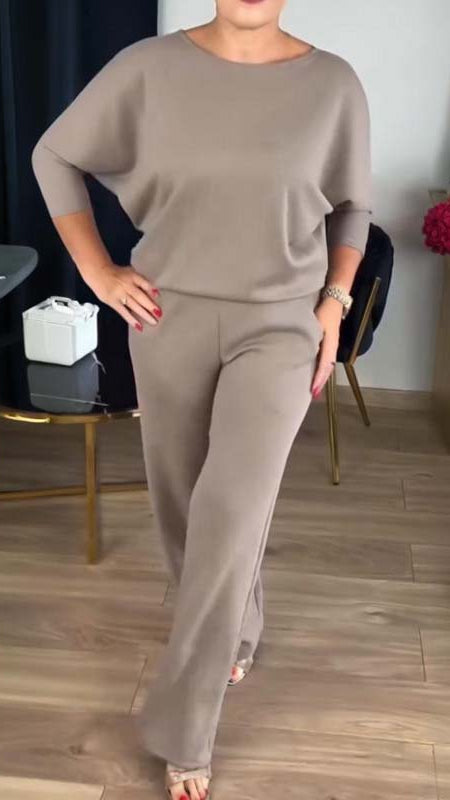 LUNA MIA | Elegante conjunto de 3 piezas para mujer con cárdigan, top y pantalón