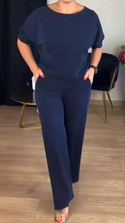 LUNA MIA | Elegante conjunto de 3 piezas para mujer con cárdigan, top y pantalón