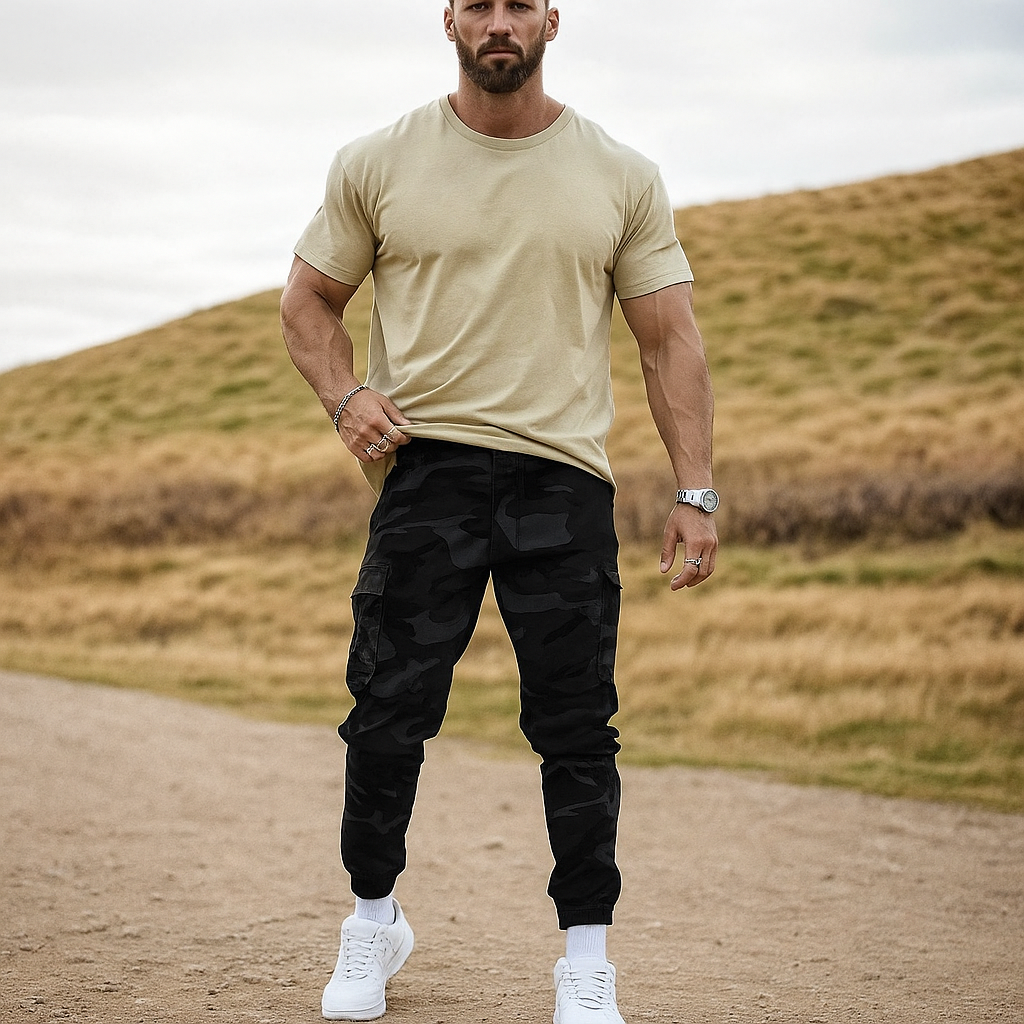 Pantalones de camuflaje de alta calidad para hombres
