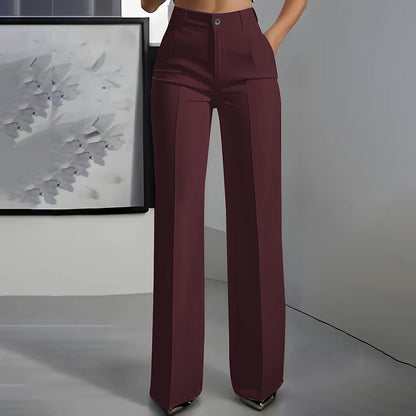 VIVA | Pantalones elegantes de mujer de cintura alta