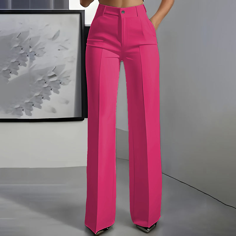 VIVA | Pantalones elegantes de mujer de cintura alta